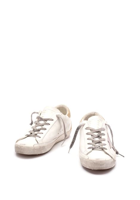 Sneakers Super Star in bianco, lilla Golden goose - donna GOLDEN GOOSE | GWF00102F00684212151